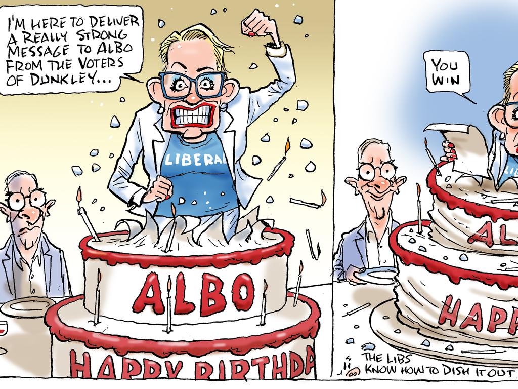 Mark Knight cartoon for Herald Sun, March 4, 2024