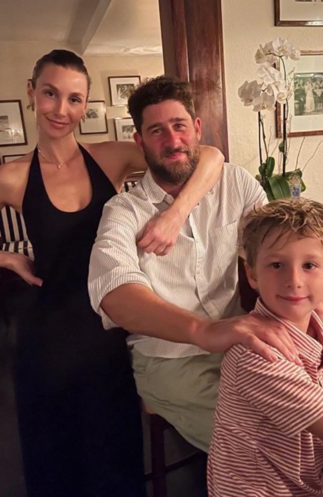 With husband Tim Rosenman and their son Sonny. Picture: Whitney Port/Instagram