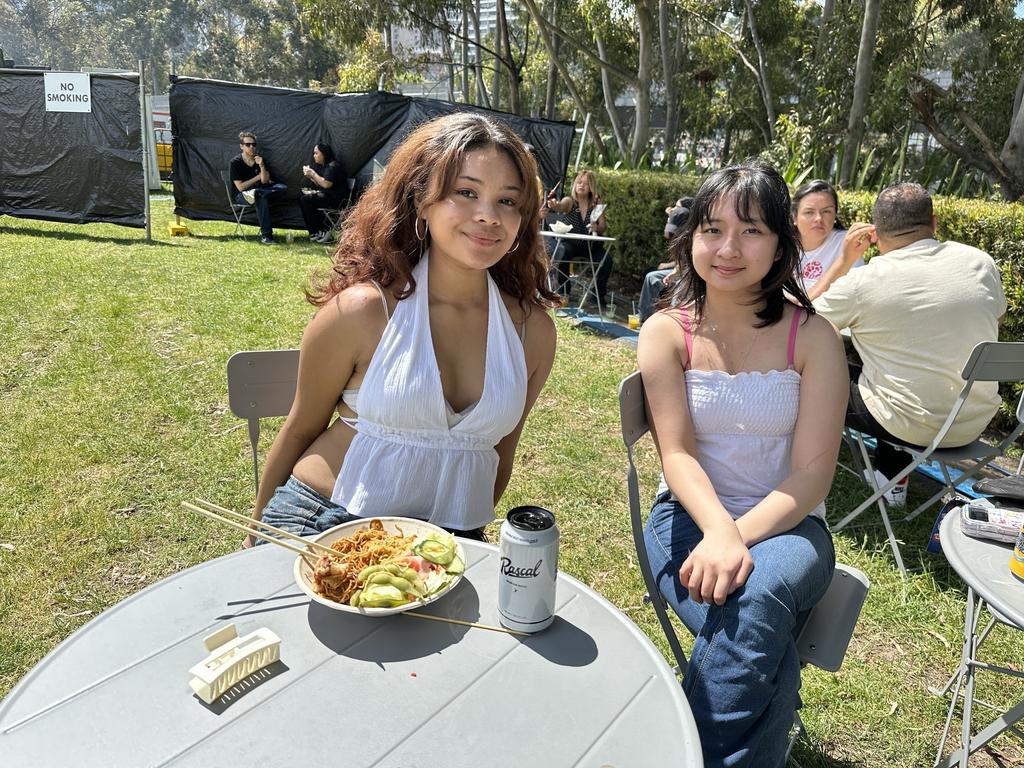 Audrey Simangan and Rafaela Lat