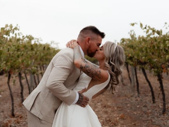 The Advertiser: Bride Wedding Day shockers: Amy Dennis suffered a series of unfortunate events in the lead up to her big day. Picture: Supplied