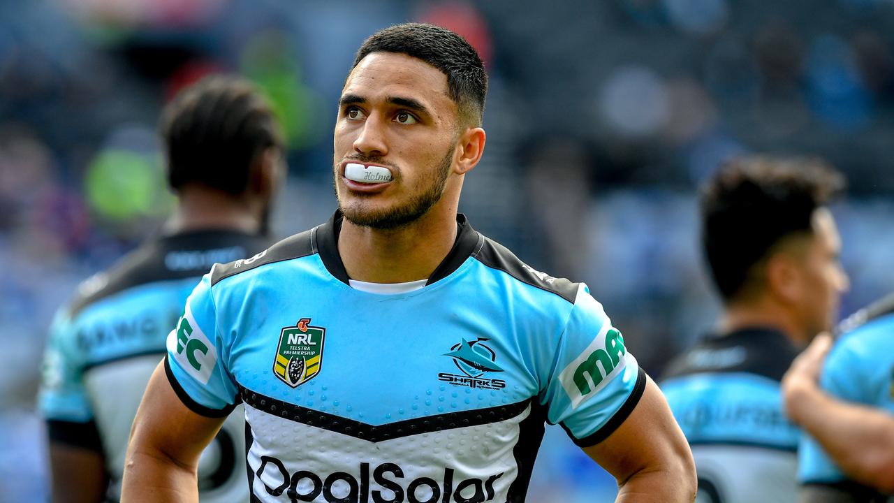 Valentine Holmes has been released by the Sharks.