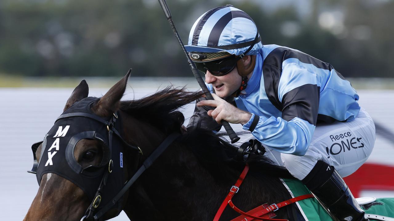 Reece Jones is looking to make it two from two with Sharp Shock at Port Macquarie. Picture: Getty Images