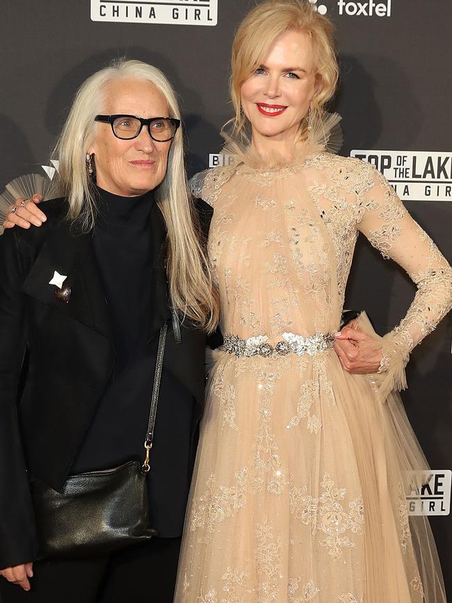 Director Jane Campion and Nicole Kidman at the premiere in Sydney earlier this month. Picture: Mark Metcalfe/Getty Images