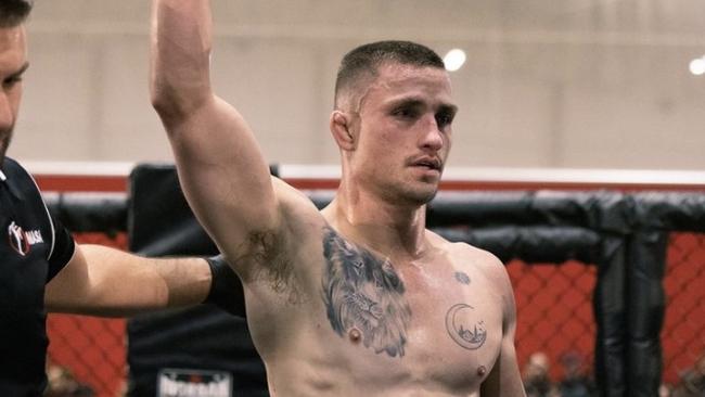 Sam Marles is making his professional MMA debut in Melbourne on May 26. Picture: Supplied