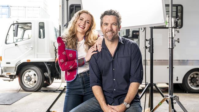 Harriet Dyer and Patrick Brammall are the creators and stars of upcoming Binge series Colin From Accounts.