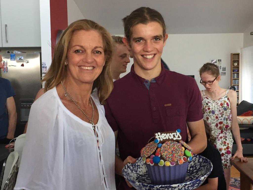 Kate Kocatekin with her son Henry. Picture: Facebook