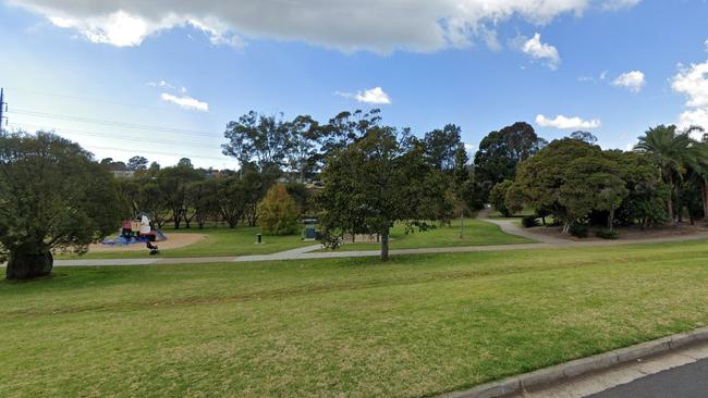 Creedon Drive Park at Kearneys Spring, Toowoomba. Picture: Google Maps