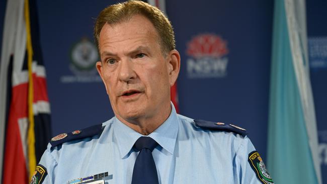 Acting Commissioner David Hudson. Picture: Jeremy Piper