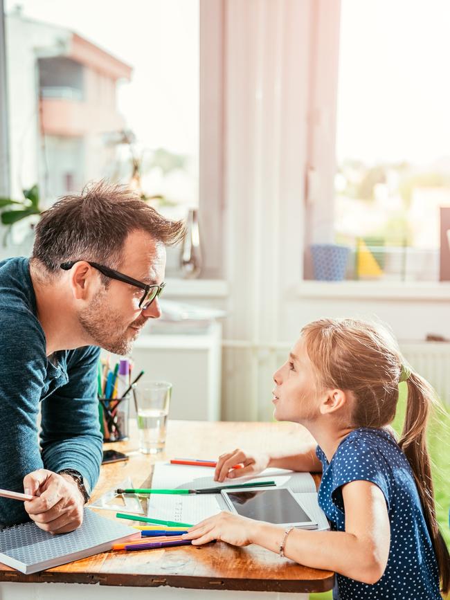 Discuss homework over dinner. Picture: iStock