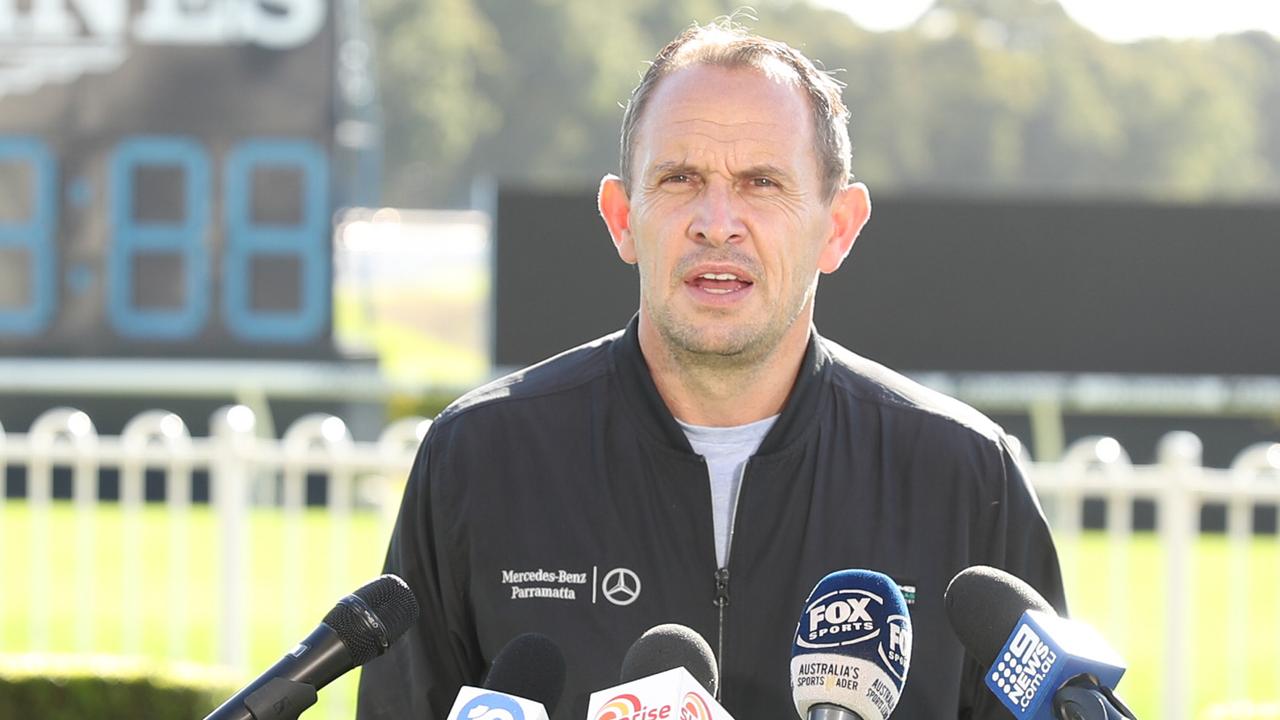 Chris Waller holds a press conference at Rosehill Gardens on Wednesday morning following his Melbourne Cup triumph with Verry Elleegant.