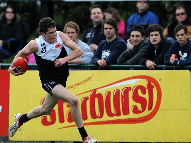 Isaac Smith burning it up for North Ballarat.