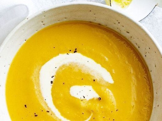 Pumpkin soup.