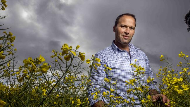 National Farmers’ Federation vice president David Jochinke says all tiers of government need to step up and fund better mental health resources for regional communities. Picture: Nicole Cleary