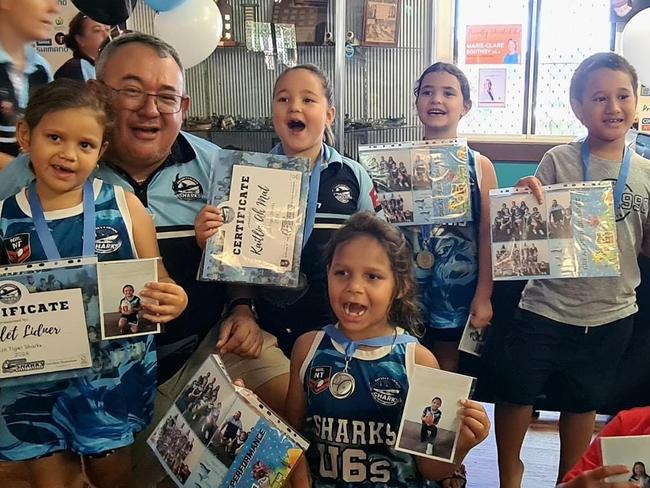 Coach Anthony Ah Mat of Northern Sharks RLFC has been nominated for the 2024 NT News Sports Coach of the Year. Picture: Supplied.