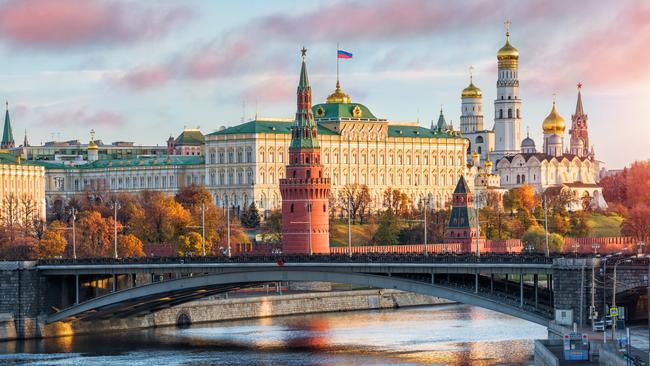 The Kremlin in Moscow. Picture: istock