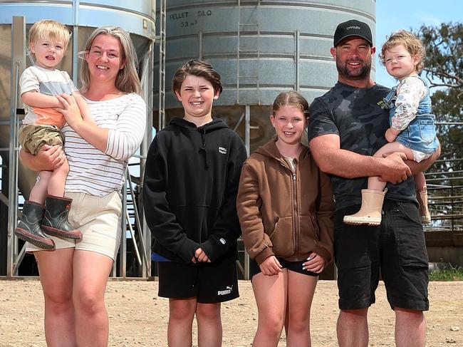 Farmer of the Year finalists: Diary section -  Nicole & Brendan Saunders, Maffra,  Picture Yuri Kouzmin