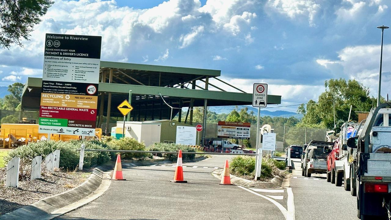 Riverview Recycling and Refuse Centre. Picture: Ipswich City Council