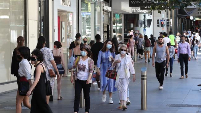 Melbourne has emerged from a five-day lockdown. Picture: David Crosling