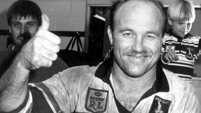 Wally Lewis also finished on the Gold Coast.