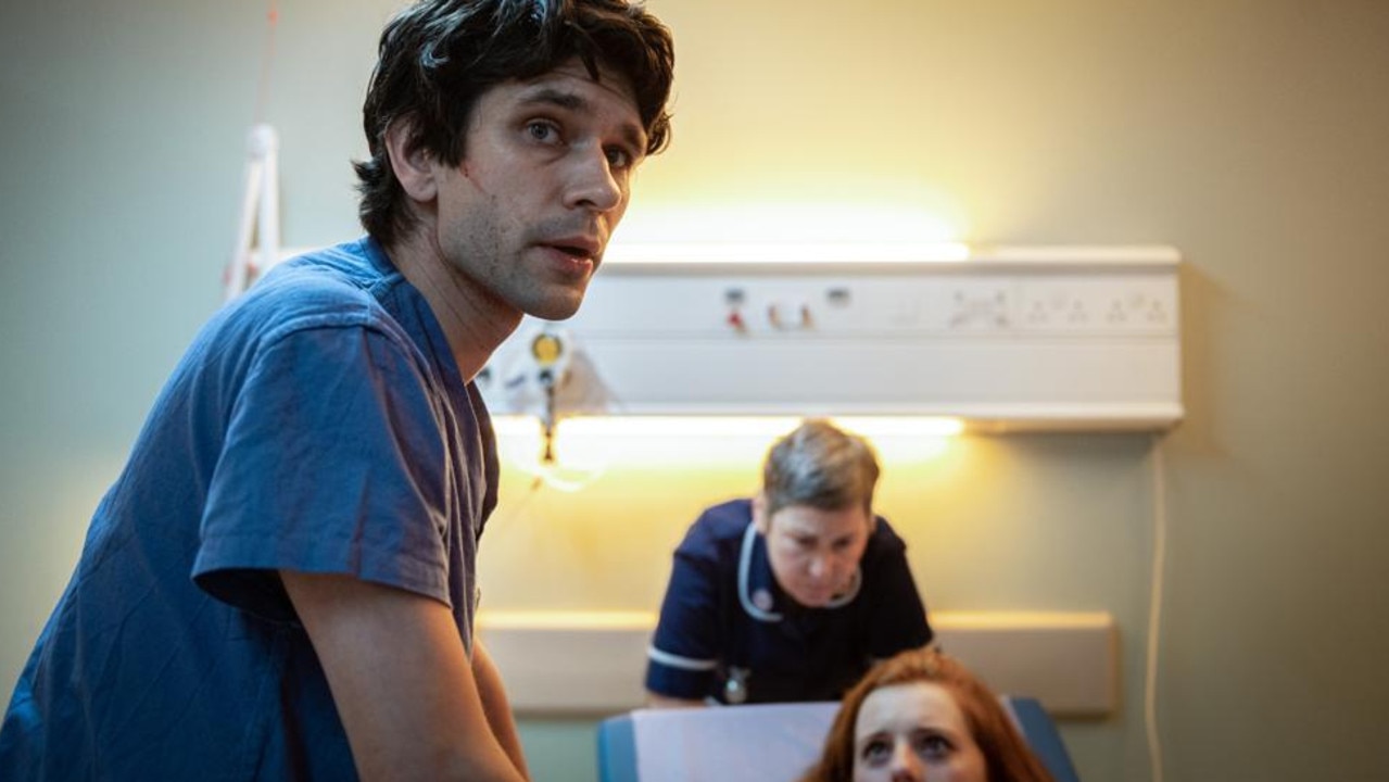 Ben Whishaw in a scene from This Is Going To Hurt. Picture: Binge