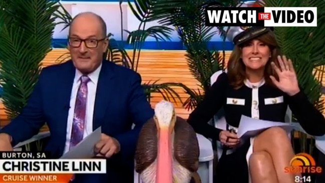 Kochie’s cringe-worthy moment during live competition reveal (Sunrise)