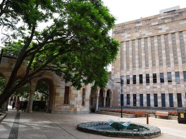 University of Queensland campus at St Lucia. Picture Lachie Millard