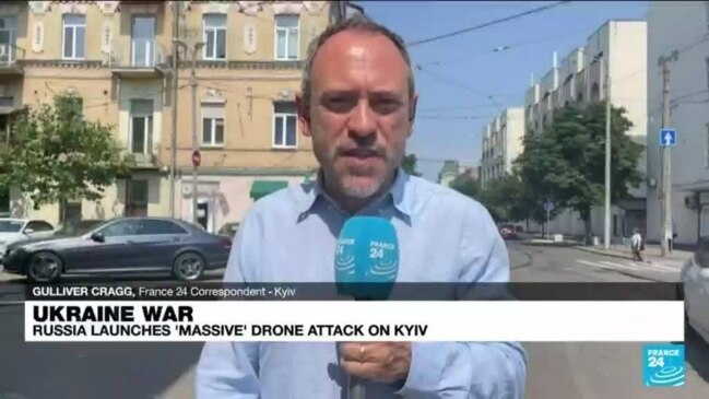 Russia Launches ‘massive’ Drone Attack On Kyiv, No Immediate Report Of ...