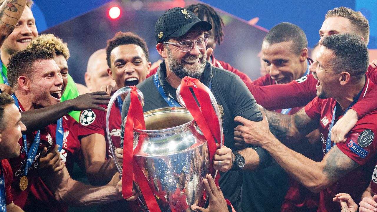 Jurgen Klopp finally won the Champions League final at the third attempt.