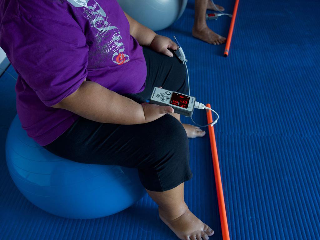 Older people with pre-existing conditions such as type-2 diabetes and heart disease can still fall very ill with Covid even if they’re vaccinated. Picture: Suliane Favennec/AFP