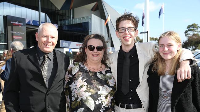 St Joseph’s College 2021 graduation ceremony. Picture: Mike Dugdale