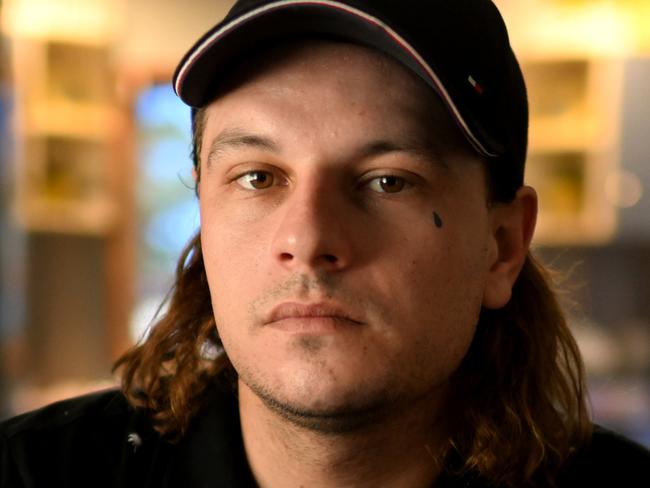 BRISBANE, AUSTRALIA - NewsWire Photos - MARCH 21, 2023.Brock Alexander is photographed at his parentÃs house in Brighton, in BrisbaneÃs north. Mr Alexander collects rainwater for drinking and container for recycling to save money and make ends meet.Picture: Dan Peled / NCA NewsWire