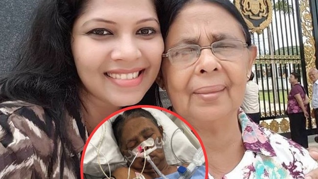 A GoFundMe has been set up to help with the medical costs. Picture: Gayathri Perera Rodrigo/Facebook