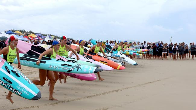 Saturday action from Aussies 2024. Picture: SLSA.