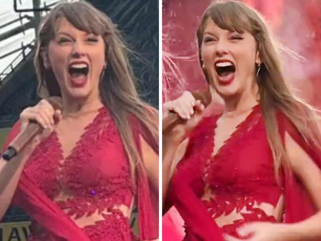 Taylor Swift stunned by surprise guest at Eras Tour show in Dublin.