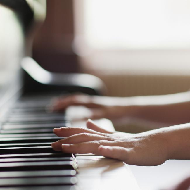 Playing the piano in the car is totally legal as long as it’s not too loud. Picture: Supplied