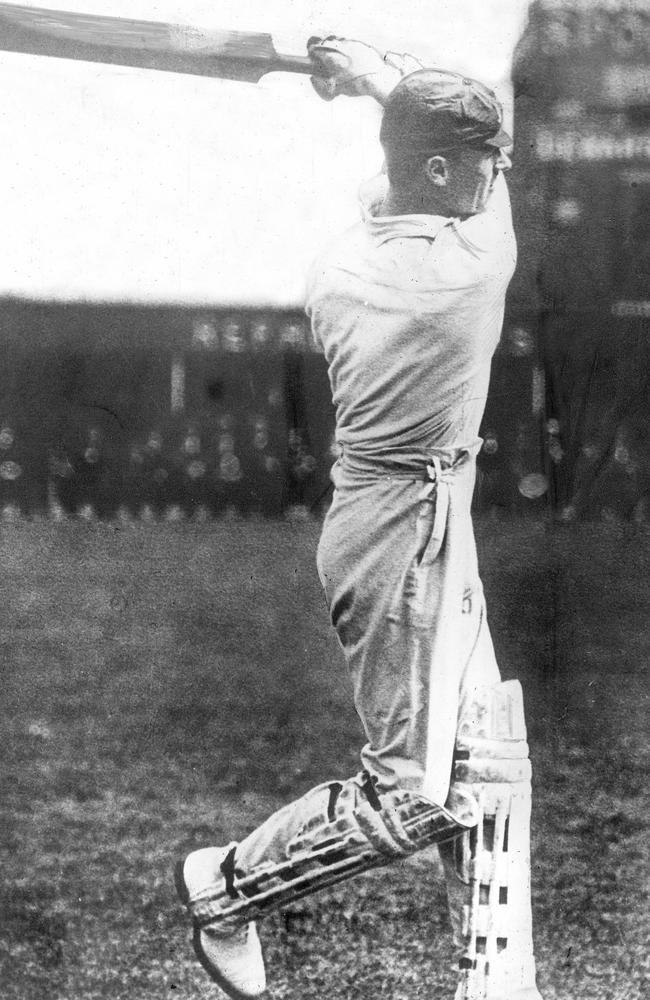 Victor Trumper in full flight. .