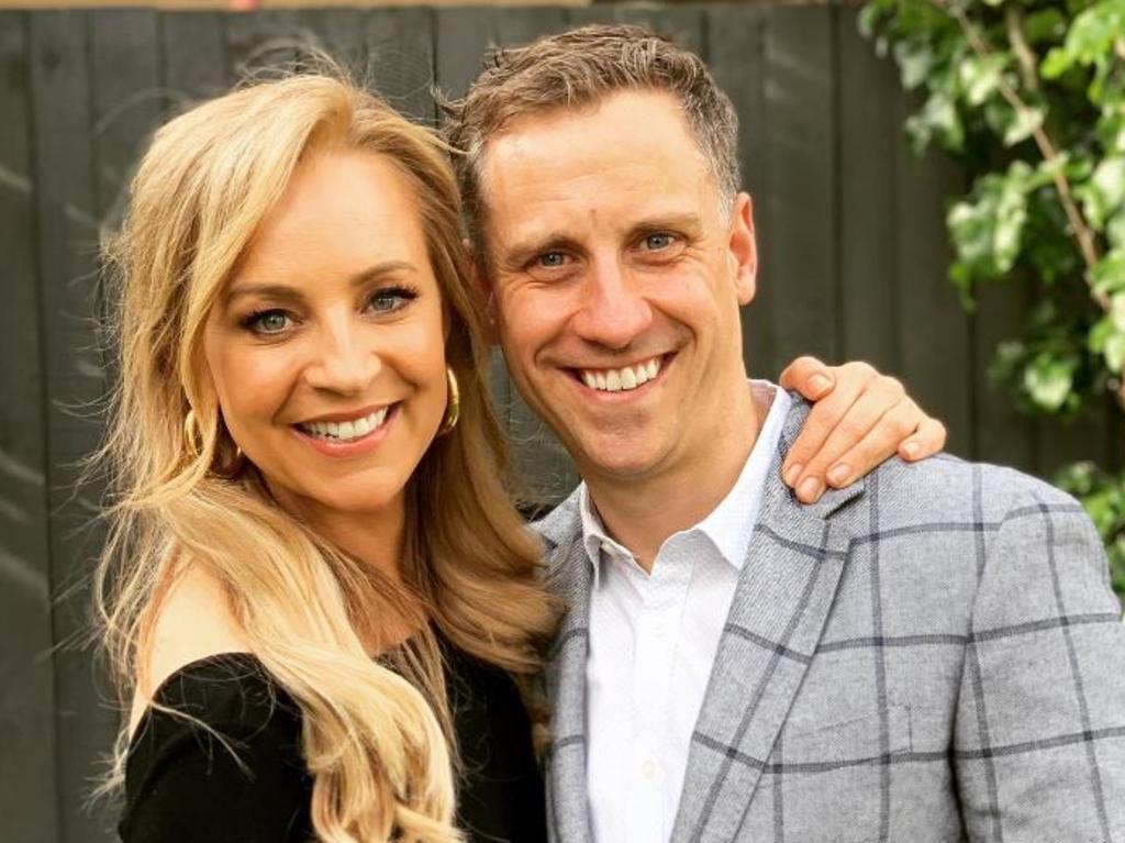 Carrie Bickmore and husband Chris Walker announced their intention to divorce in January. Picture: Instagram