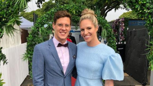 Emily Seebohm and Mitch Larkin.