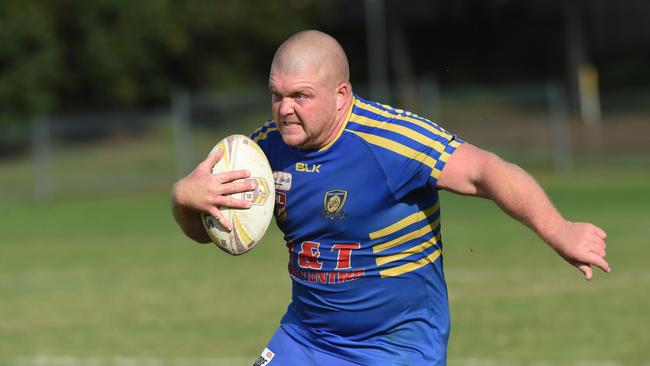 Marist Brothers front-rower Darryl Butcher. Photo Marc Stapelberg