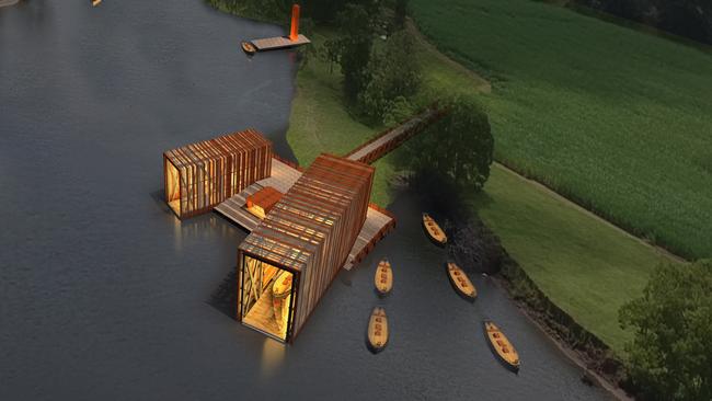 Bond students were challenged to design a Tweed River Wooden Boat Centre as part of their Architecture Masters degrees. There is now a push for Singaporean Jichang Pan's design to be made a reality.