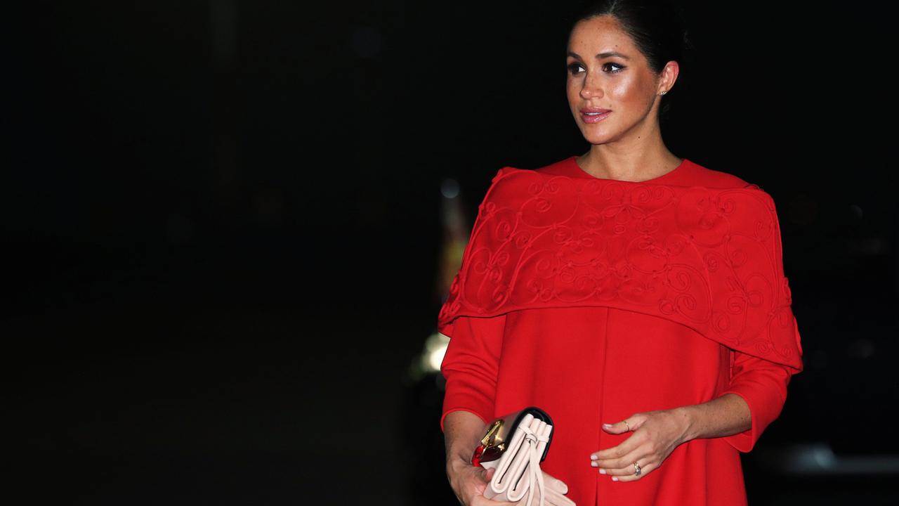 A pregnant Meghan Markle in 2019. Could he be expecting number two? Picture: Hannah McKay – WPA Pool/Getty Images.