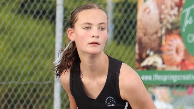 Grant High School student and Kalangadoo Netball Club star Chloe Peacock. Picture: Supplied