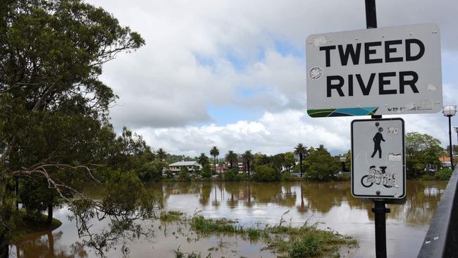 Flooding in Murwillumbah in December 2020. Picture: NCA NewsWire/Steve Holland