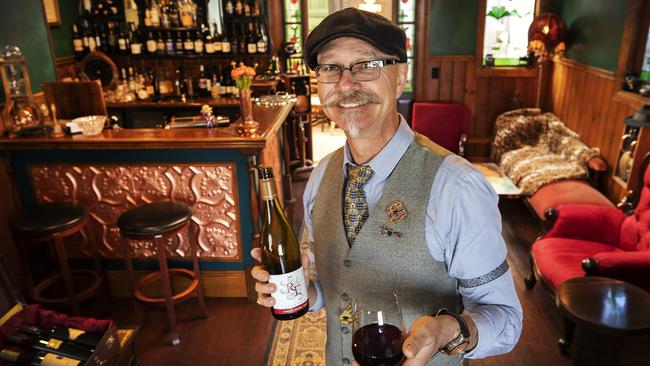 Michael Pine of Tasmanian Wine and Food at Stanley. PICTURE CHRIS KIDD