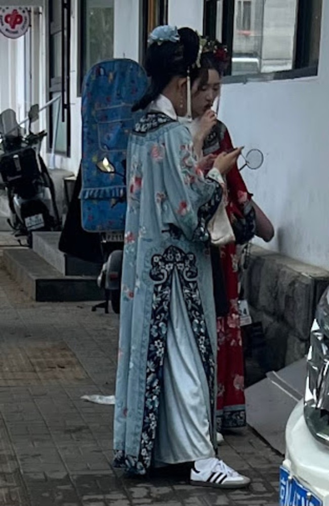 My first-time Hanfu sighting was surreal. Picture: Josh Jennings