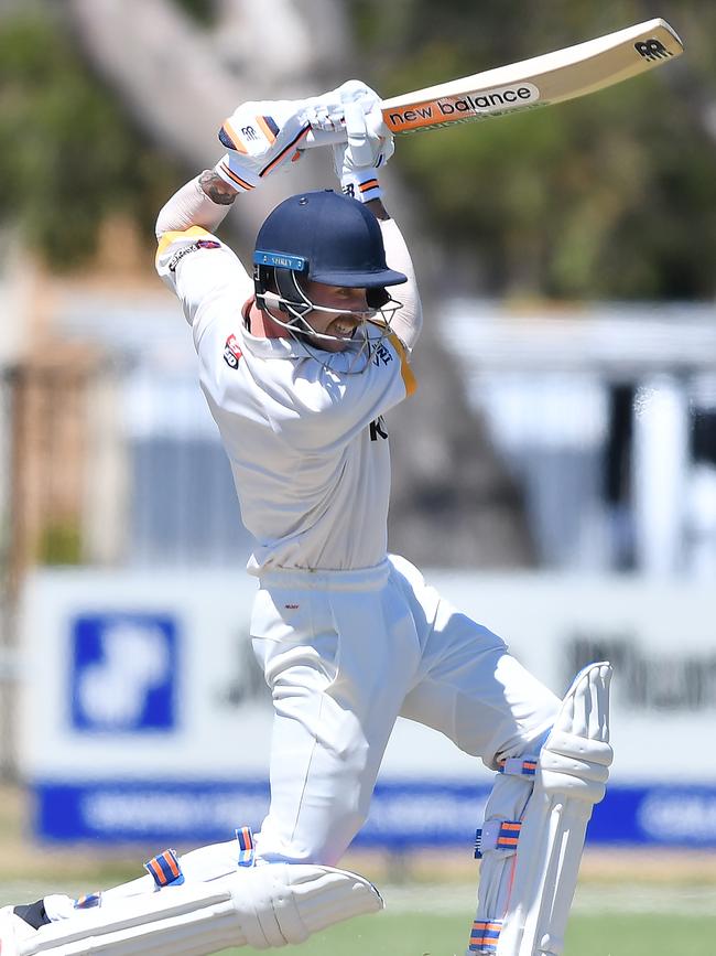 West Torrens skipper Daniel Drew. Picture: Mark Brake