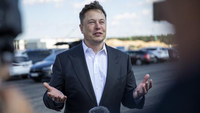 Before the Tesla CEO’s billion-dollar battle over Twitter, another fight broke out over how his charitable giving should be managed. Picture: Maja Hitij/Getty Images