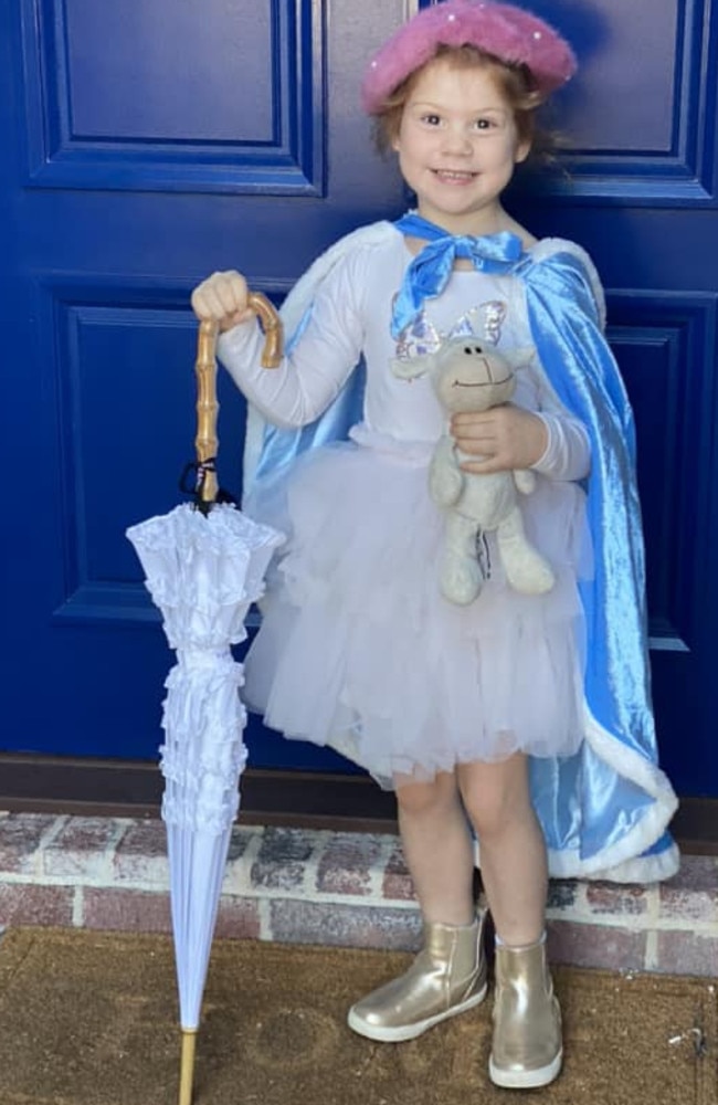 Bethany as Little Bo Peep. Picture: Ellie Thomas.