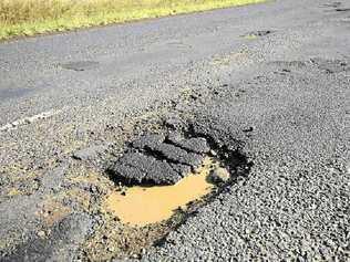 Potholes can cause plenty of damage to cars. Picture: File