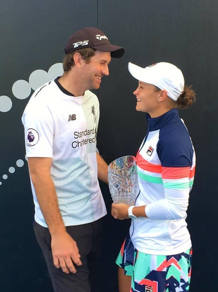 Ash Barty Partner Boyfriend Garry Kissick S Touching Instagram Post French Open Final 2019